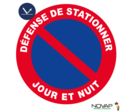Panneau Défense de stationner - Jour &amp; Nuit - Classe 1 - Ø300mm - 4068084