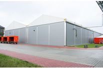 Entrepôts de commerce métalliques préfabriqués