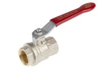 Contrôle de débit des fluides | Vanne à boisseau sphérique 2 voies en laiton RS PRO 1/2"