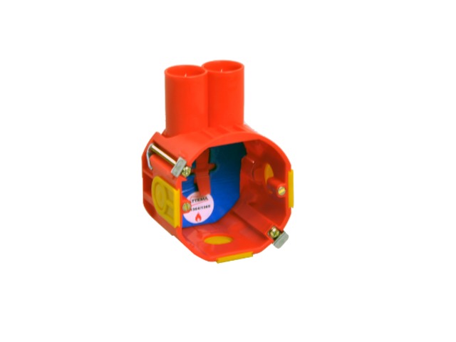 Gamme de boîtes d'encastrement simple et double résistante au feu