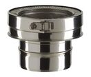 Raccord simple paroi/double paroi inox - Ø 300 mm - SOVELOR