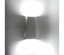Applique Murale LED 7W IP44 Double Faisceaux BLANC - Blanc Chaud 2300K - 3500K