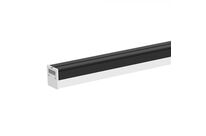 Suspension Linéaire Fine Interconnectable 120cm 40W Noir - Blanc Neutre 4000K - 5500K
