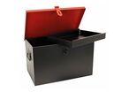 Snor - Coffre de chantier SN08 - 800x350x350mm - Tôle d'acier, 40kg max - Éco-responsable