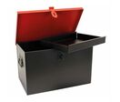 Snor - Coffre de chantier SN08 - 800x350x350mm - Tôle d'acier, 40kg max - Éco-responsable