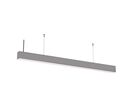 Suspension Linéaire LED 120cm 40W Interconnectable - Gris