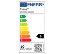 Spot LED sur Rail COB Triphasé 10W 36° - Blanc Neutre 4000K - 5500K / Noir