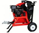 Scie circulaire à bûches mobile à chevalet Ø 270 mm - Lame 700 mm - Moteur essence 14 CV - Démarrage électrique Torros BHZB700
