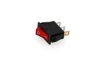 Interrupteur Fin à Encastrer 15A 250V Lumière Rouge