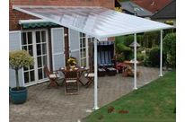 Couverture terrasse alu en 6 x 4 m 
