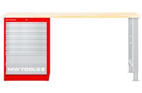 Établi modulaire Multiplex avec armoire à tiroir 8T 2000 mm MW Tools MOD20LP8