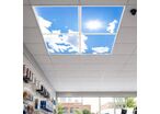 Panneau LED Imprimé Ciel 60x60 40W CCT - Pack de 4 - 3000K/4000K/6500K