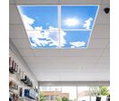 Panneau LED Imprimé Ciel 60x60 40W CCT - Pack de 4 - 3000K/4000K/6500K