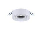 Spot Encastrable Orientable BLANC pour Ampoule GU10