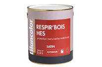 Peinture laque microporeuse glycérophtalique : RESPIR'BOIS HES DEMI BRILLANT