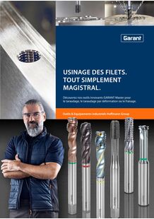 Nos solutions en Usinage