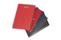 Protège menu PVC-simili cuir personnalisable