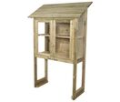 Mobextan - Boîte à livres sur pieds en pin - 109x47x192 cm - 10 ans garantie