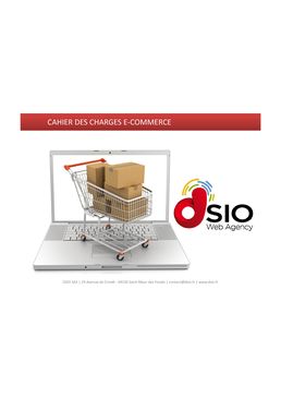 Cahier des charges pour réalisation de sites e-commerce
