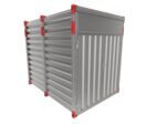 Container de stockage démontable grande hauteur 3 m | KOVOBEL FRANCE