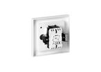Interrupteur Double Encastré 10A 250V - Blanc