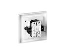 Interrupteur Double Encastré 10A 250V - Blanc