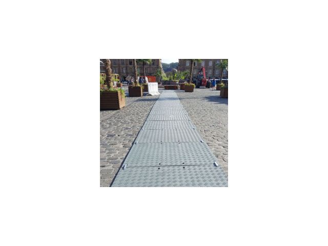 Plaque de roulage pour fauteuil roulant / piéton / véhicule - ECO