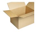 Manutan Expert - Caisse carton simple cannelure 96L - 400x400x600mm - Recyclée et Palettisable