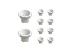 Pack de 10 - Spot LED Encastrable 9W IP44 Dimmable CCT Ø85.5mm - Noir