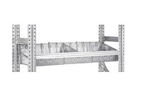 Bac modulaire avec séparateur L.1200 x P.400 mm