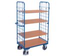 Chariot à 4 étagères mailles