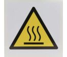 Signalisation de surface chaude | Panneau de sol pliable RS PRO ISO 7010