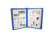 Pupitre INFOFLEX Mural 4 Pochettes BLEUES