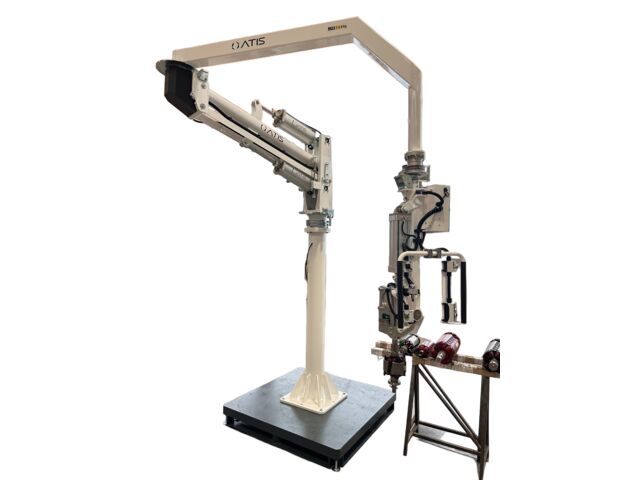 Manipulateur pneumatique | ATISmirus 300 pour la manutention de rotors