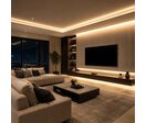 Ruban LED COB 25M AC 296 LED/m 220V 10W/m IP65 - Blanc Chaud (2300K - 3500K)