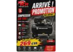 Compresseur d’atelier 100 L | DRAKKAR 51426