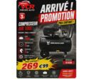 Compresseur d’atelier 100 L | DRAKKAR 51426