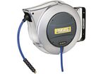 Zeca - Enrouleur Aluminium Air & Eau 16m - Flexible 10mm - Pression 15 bar - Raccord 3/8" M BSP
