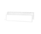Pack de  6 - Panneau LED 120x30 40W 120lm/W Flicker Free Contour Blanc - Blanc Neutre 4000K -