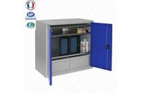 Armoire basse - 2 tiroirs et 5 cloisons | Armabo 