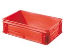 Caisse plastique Athéna coloris rouge 30 litres