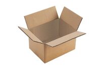 Manutan Expert - Caisse carton double cannelure 400x300x300mm - 36L - Éco-responsable, Recyclé 80%