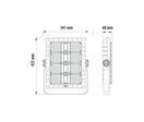 Projecteur LED pour Stade 240W IP65