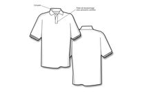 Polo maille manches courtes mixte