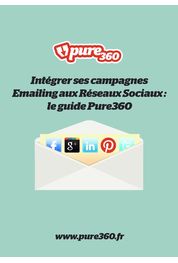 Catalogue Livres blancs : Livre blanc : Intégrer ses campagnesEmailing aux Réseaux Sociaux :le guide Pure360