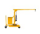 Grue d'atelier porte-à-faux rotative manuelle