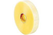 3M - Ruban adhésif polypropylène transparent 50mm x 99m - Hot Melt 3739 - Idéal pour emballage lourd