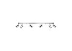 Plafonnier 6 Spots Orientables pour Ampoule GU10 - Métal