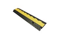 Cable Equipements - Protège-câble extérieur COBRA - 1m Noir/Jaune - 2 câbles Ø 26mm - Sécurité Véhicules