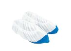 MPH1865 - Surchaussures Jetables Antidérapantes - 1000 Pièces Bleu/Blanc - Polypropylène - Idéal Vêtement Jetable